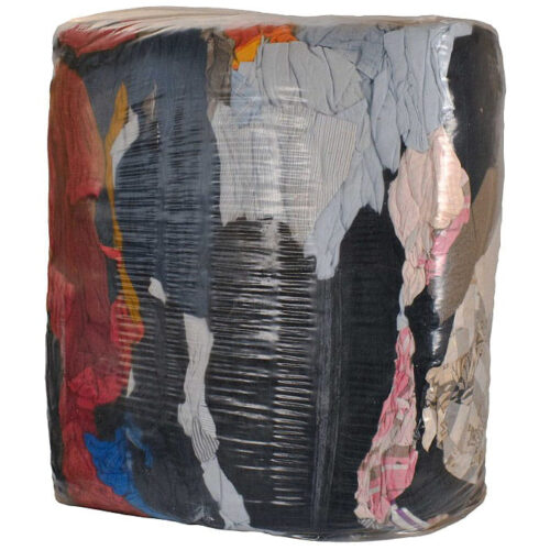 Czyściwo bawełniane cięte ART.MAS kolorowe (opakowanie 10 kg)