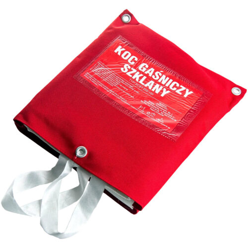 Koc gaśniczy BOXMET szklany 1,2x1,8 m PN-EN1869