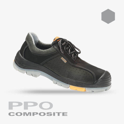 Półbuty bezpieczne męskie Strzelce Opolskie PPO model 704 S1 SRC