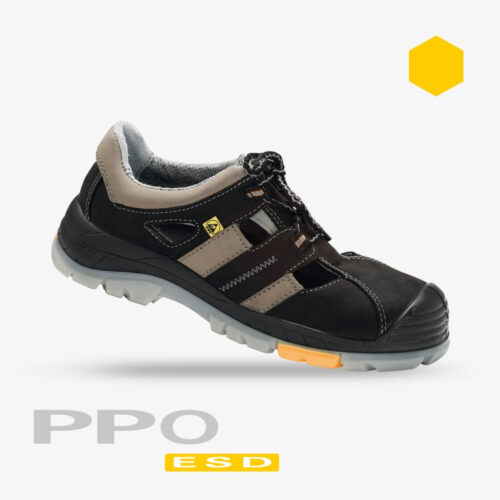 Sandały bezpieczne męskie Strzelce Opolskie PPO model 701 S1 SRC ESD