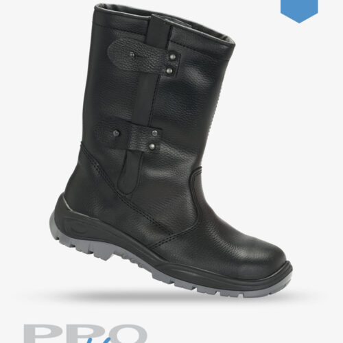 Trzewiki bezpieczne męskie ocieplane Strzelce Opolskie PPO model 1413 Winter S1 CI SRC