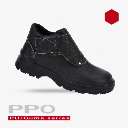 Trzewiki spawalnicze męskie Strzelce Opolskie PPO model 444 S3 WG HRO SRC