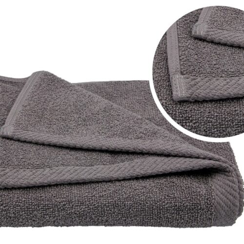 Ręcznik kąpielowy duży do pracy 70x140cm 100% BAWEŁNA bardzo dobra jakość kolor jasnoszary