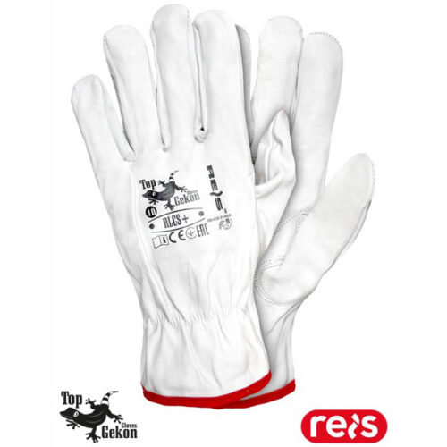 Rękawice ochronne z licowej skóry owczej Top Gekon RLCS+ roz. 10