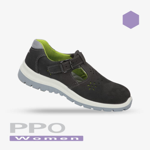 Sandały bezpieczne damskie Strzelce Opolskie PPO model 281 S1 SRC