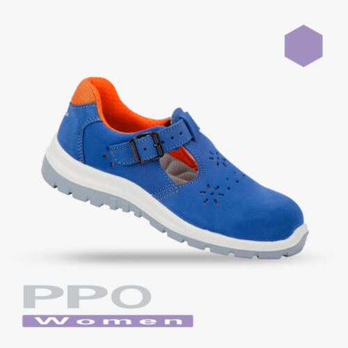 Sandały bezpieczne damskie Strzelce Opolskie PPO model 291 S1 P SRC